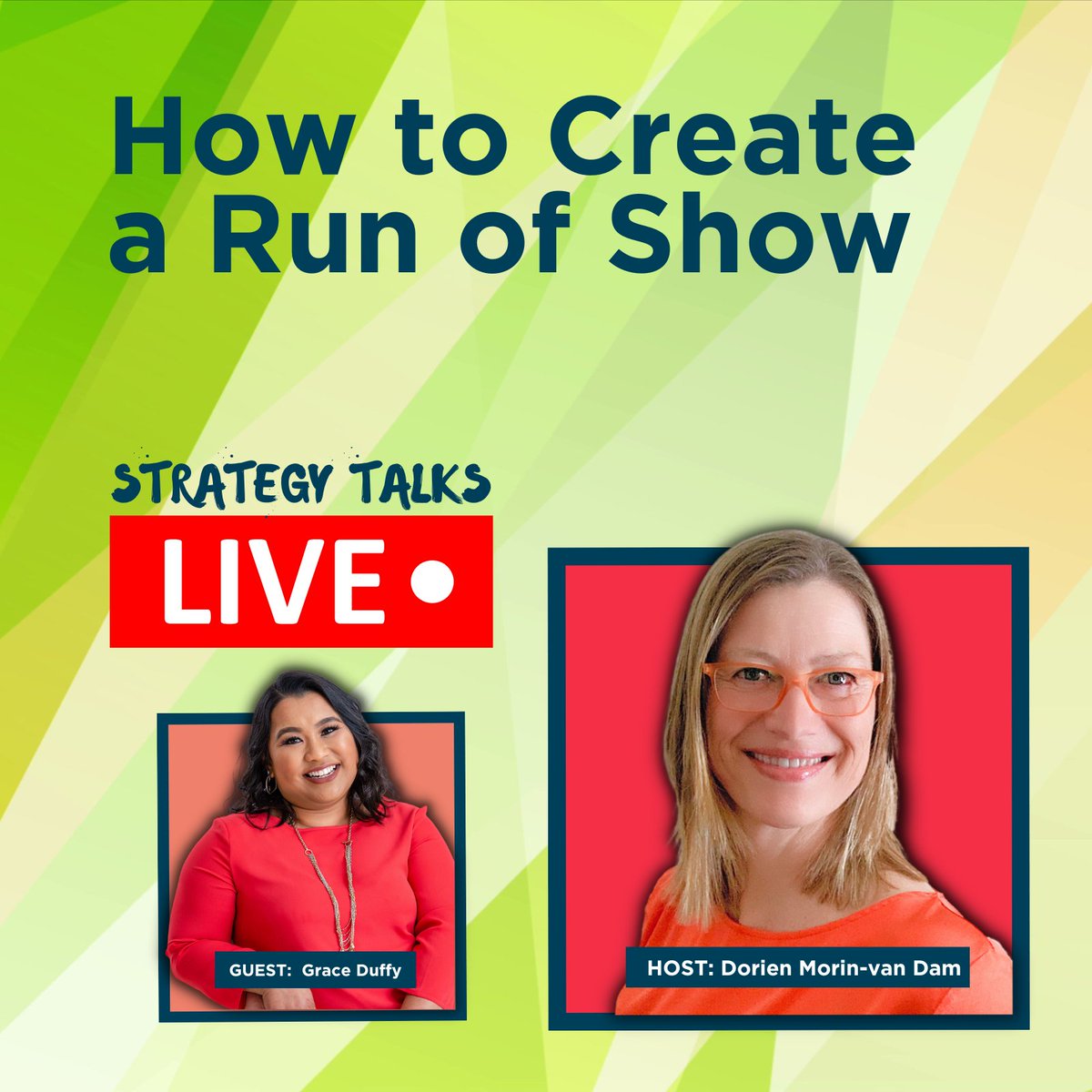 MoreInMedia's tweet photo. Before hitting 'live' on your podcast or liveshow, before your next online training workshop or webinar, listen to this episode of Strategy Talks with Grace Duffy.
w/ @graceduffy
#runofshow #livestreaming #podcast
https://t.co/AeXU4Iy38F https://t.co/rBQPVoU8oO