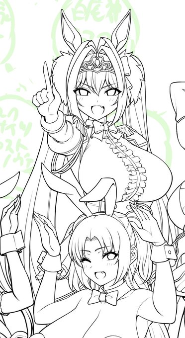 本日4人目、ダイワスカーレット。
まだアプリも出てない頃にこの子のリクエストした依頼主は先見の明がありすぎる。南乃さざんはこの子に夢中よ。 