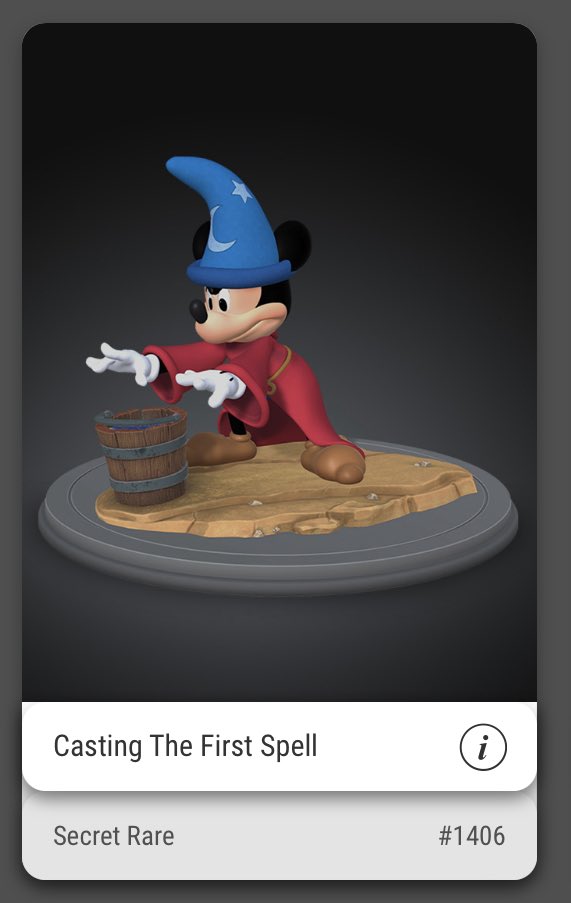 MissAnkNft's tweet photo. Hi #vevefam! This is a thank you tweet for @MJ_597. 🙏💙 I won his Mickey promo code giveaway and I’ve got a SR! This is amazing how generous some community members are! 

@VeVeVault @FantasyKingpins @veve_official 
#vevefam #VeVeCommunity #VeVecollectibles https://t.co/OKB4cJcATM