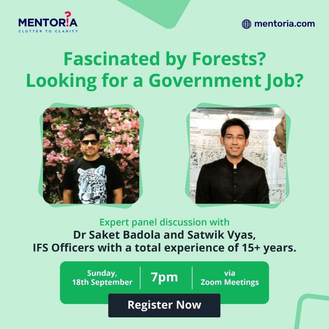 Saket_Badola's tweet image. #SundayDiscussion
Going live in a short while !! 
Join-in if interested. 
#UPSC #IndianForestService @mymentoria @CentralIfs