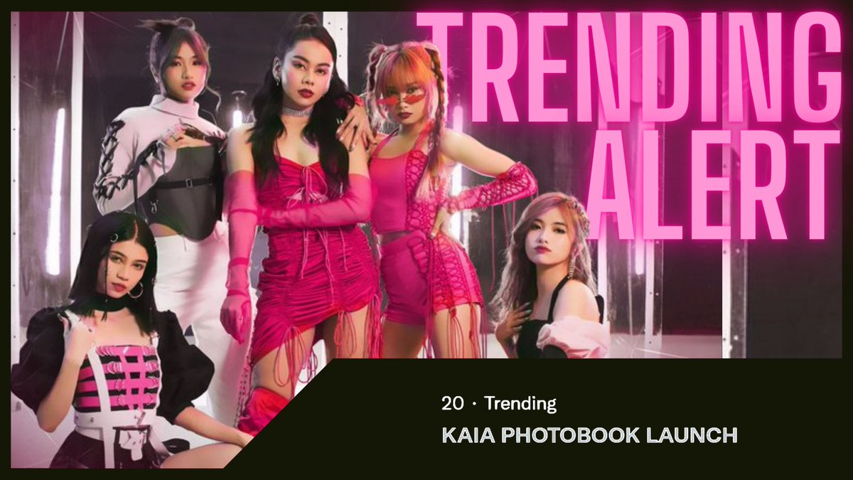 KAIATrendsPH's tweet photo. ๐ TRENDING ALERT.
Our tag now takes the 20th spot of the PH Trends! Congratulations, @KAIA_Members x ZAIA! ๐
Keep the tweets coming!
KAIA PHOTOBOOK LAUNCH
#KAIAPhotobook #KAIA
@KAIAOfficialPH https://t.co/woyDfc8d7I