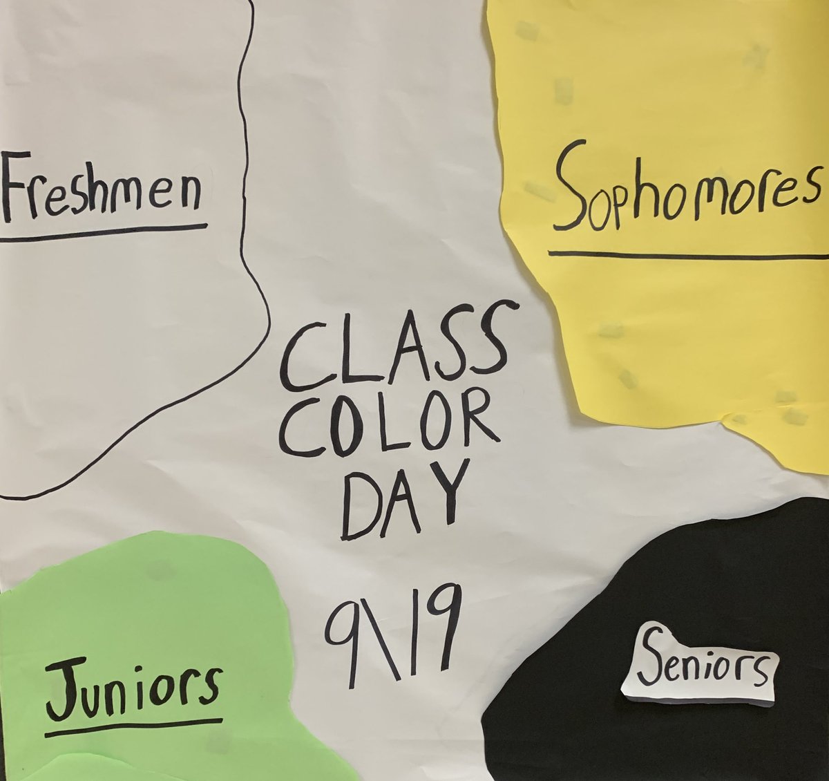 Spirit Week begins tomorrow! Don’t forget to rep your class!