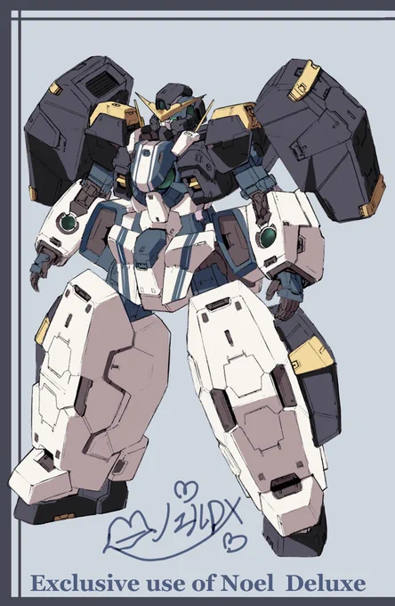 #ノエルデラックス #ガンダム#専用機 #ホロライブ デラックスさん専用ガンダムヴァーチェ 