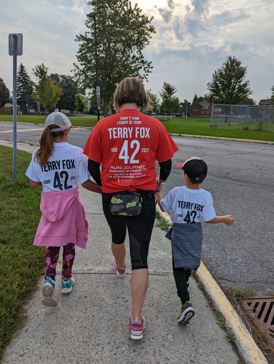 It's time for us all to walk for Terry &amp; for Cancer Research. Our 4th annual family  walk as Annika's Rainbow raises $ &amp; awareness as cancer touches almost every family. Will you join us as we #TeamUpForTerry?
run.terryfox.ca/3646/page/37461
run.terryfox.ca/3646/page/37462
<a href="/Chenard_CA/">CarolAnne Chenard</a>
