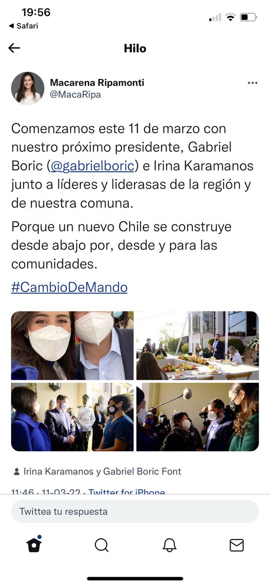 CLAUDIATENS77's tweet photo. @MacaRipa Traicionera!! Desleal!! Eres peor que los políticos que tanto criticas. Por lo menos ellos saben de lealtad y respetó. Judas! @RDemocratica =concerta2.0🤮 si no fuera por el apoyo de @gabrielboric para tu candidatura no serias alcaldesa. Ni santa Isabel te conocía. Sin merito https://t.co/D27GfAJP29