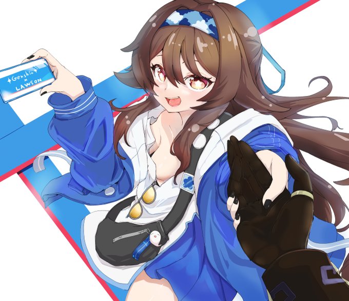 #原神
#GenshinImpact
#HuTao
Lawson胡桃好可愛呀。
🥰 