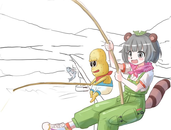 進捗。背景の方が時間かかりそう。 