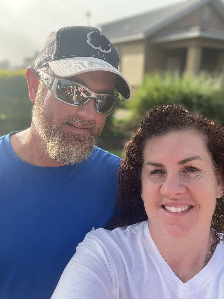 Hilton32164's tweet photo. Flagler Warrior 5K. Found a few of my favorite #warriors 🖤💛 And walked with my favorite guy. #LiveLikeCameron https://t.co/OJSqdd3CKp