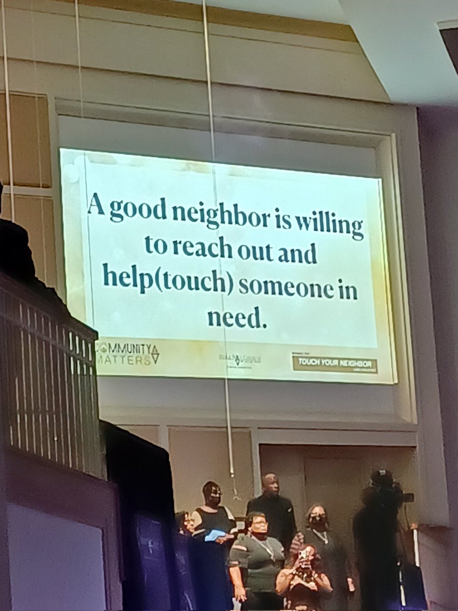 CoachGoodman's tweet image. "Analysis is NOT problem solving.....Do Something....Are You A Good Neighbor" 
- Pastor D. Jackson #TouchYourNeighbor @BWCARoad