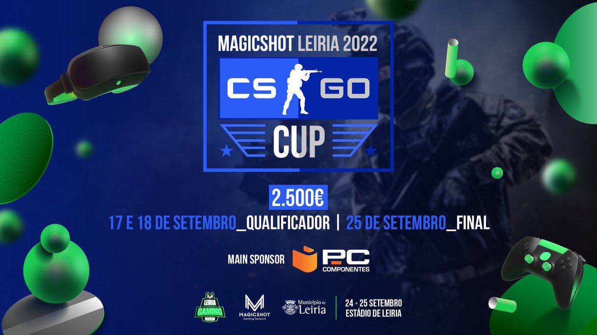 🔴LIVE!

Estamos em direto para o 2o dia do Qualificador de CS:GO! Hoje descobrimos as 2 equipas que vão a Leiria🔥

📺 twitch.tv/magicshotofici…
🔗 bit.ly/leiriacsgo
🎙️ <a href="/maxm0she/">MaXm0sHe</a> &amp; <a href="/PIKA_official_/">Igor Martins</a>