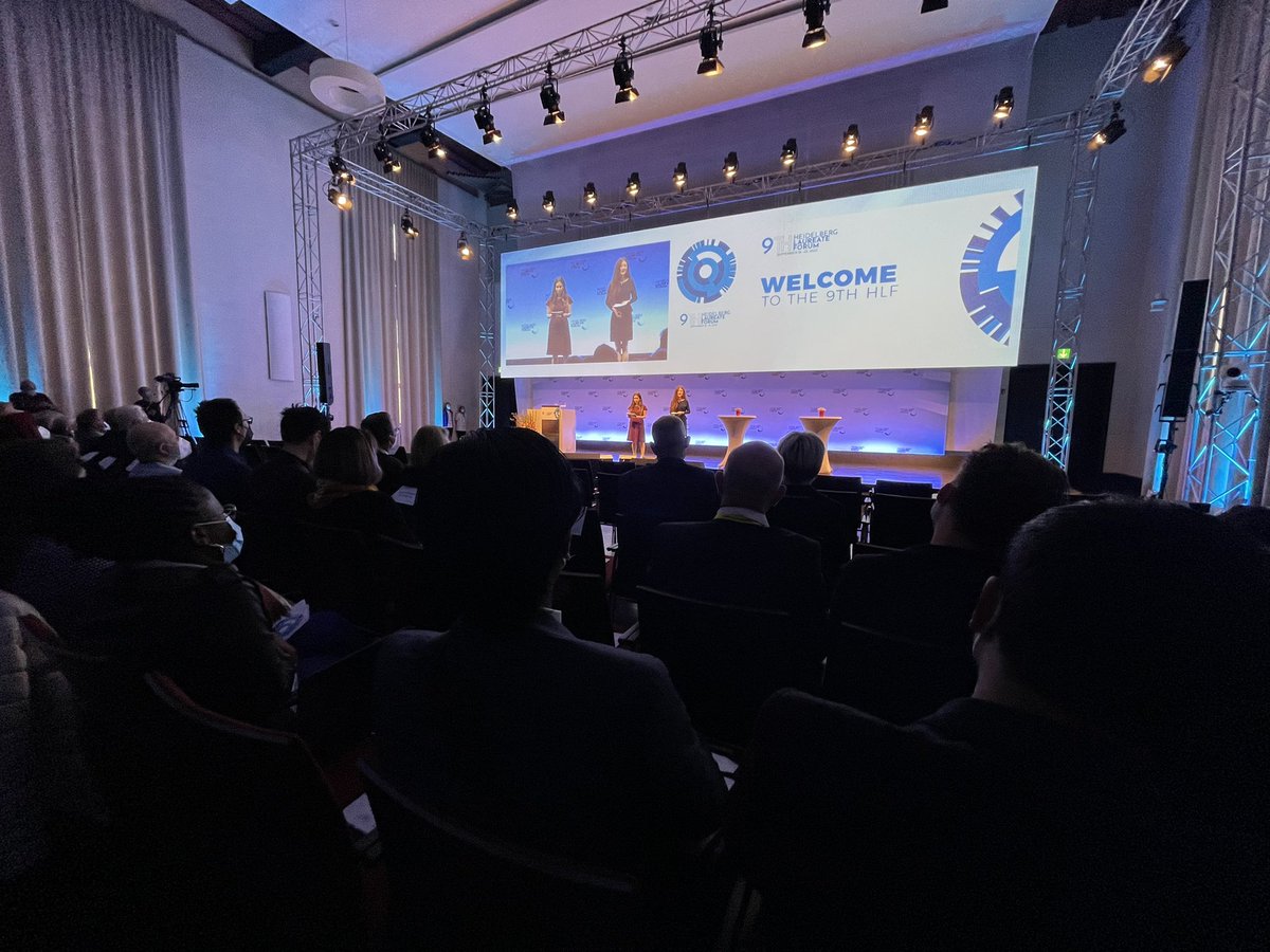 I have the great pleasure joining the #HLF22 Big congratulations to the organizers for another edition of this wonderful event. You spend so much dedication every year. Thank you so much!