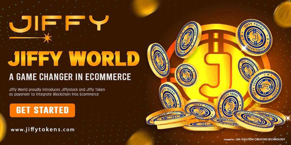 jiffytokens's tweet photo. JIFFY a game changer in E-commerce business.
JiffyTokens โจโก
JIFFY Stocks โก
#b2b #jiffystock #wholesale #wholesalers #b2btradingplatform #b2bsales #b2bplatform https://t.co/b1J4qRd7js