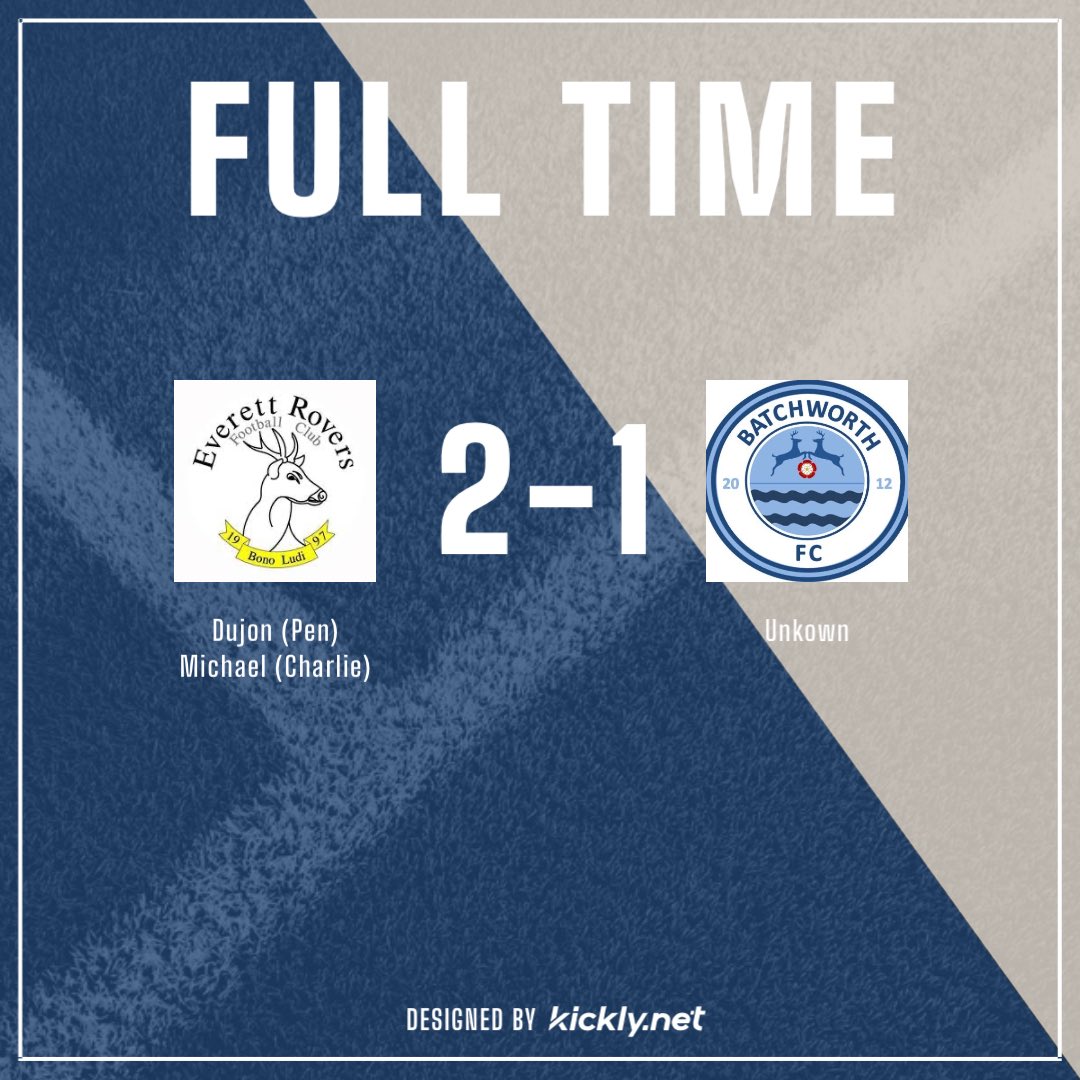EverettRoversFC's tweet image. Great start to the game, should of been about 3-0 by half time but a wins a win, thanks to @BatchworthFC, good luck for the season. Goals from Michael and Dujon. MOTM has to go to our debut RB Dave Spencer 👏🏻 #UPTHEROVERS #ROADTOTHEFINAL