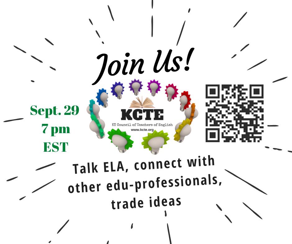 KristieHEnnis's tweet photo. Join @KCTE_LA next wk! Bring a friend! https://t.co/zLCCtmGSQD