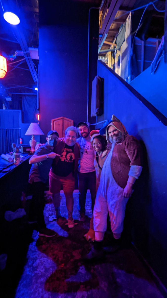 ICROSSMYHART's tweet photo. Adventures w/Grogizmo &amp; Gu! We had an absolute blast at @GLucasTalkShow w/@connorratliff. We bartered for the vinyl &amp; got it (Thanks @GriffLightning &amp; person who was in the market for a whisk), we made a friend in line &amp; we got a pic w/@patrickcotnoir &amp; two other people. https://t.co/3of8g6QPeo