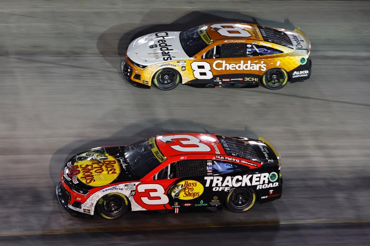 austindillon3's tweet photo. We weren’t able to transfer after getting caught up in the big one, but proud of our effort. The guys built a strong car &amp; we were doing what we needed to do to advance. Thankful for the fans that support #NASCAR. Last night was great reminder - we have the best fans in the world https://t.co/fXfyMs5KbC