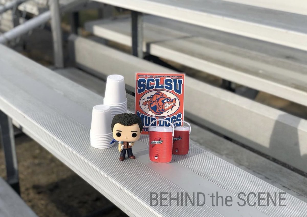 nickkoerber88's tweet photo. @funko #FunkoPhotoADayChallenge on #Twitter themed #TeamSpirit. #GoMudDogs #YouCanDoIt #TheWaterBoy #AdamSandler @AdamSandler https://t.co/kQBFgqFig5
