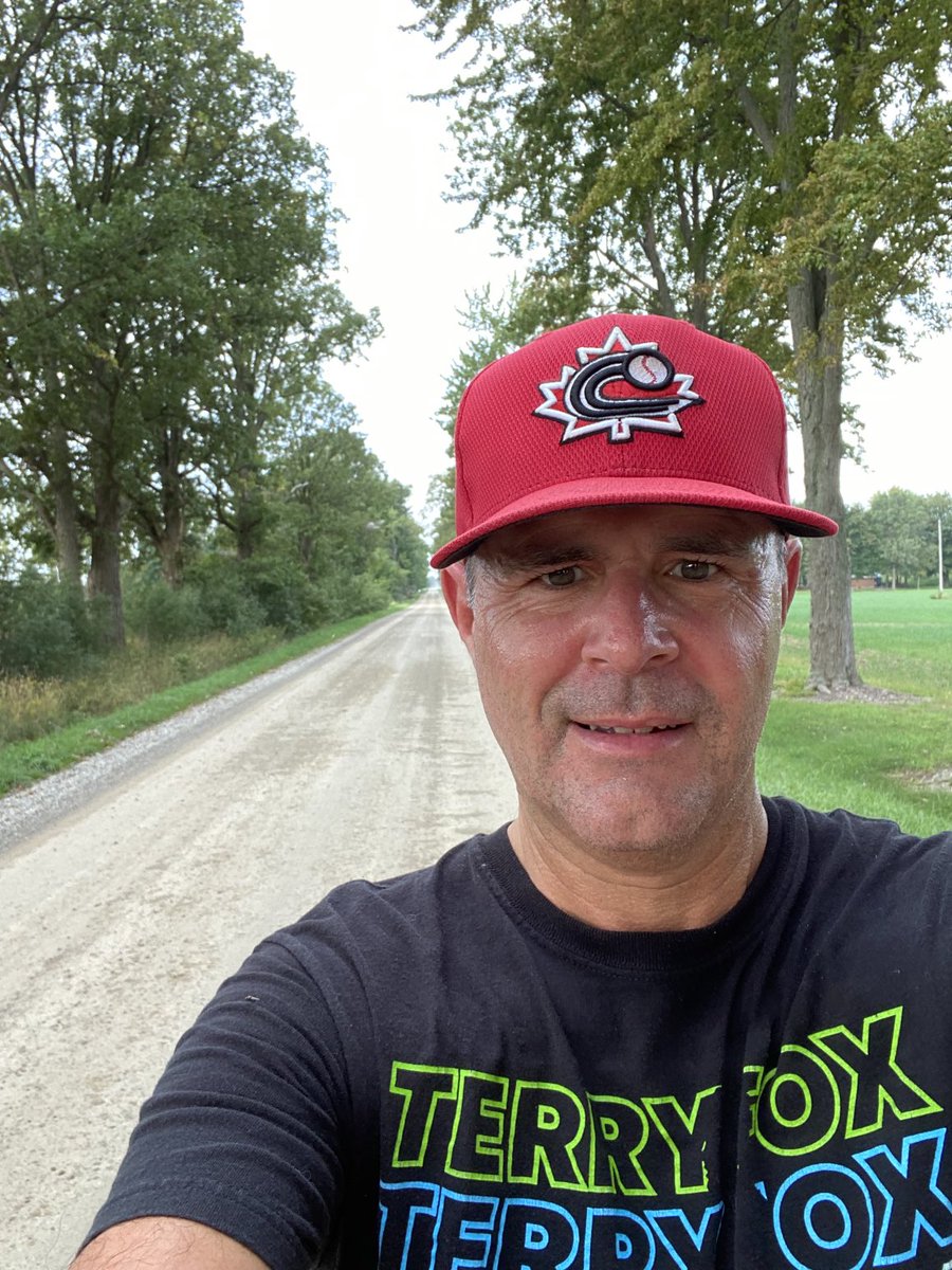 PaulMandersJMRD's tweet photo. I took a month off twitter and decided this was a good way to come back.  Another ⁦@TerryFoxCanada⁩ run in the books in honour of a great Canadian and for all those impacted by cancer. https://t.co/2bgY4kDtLZ