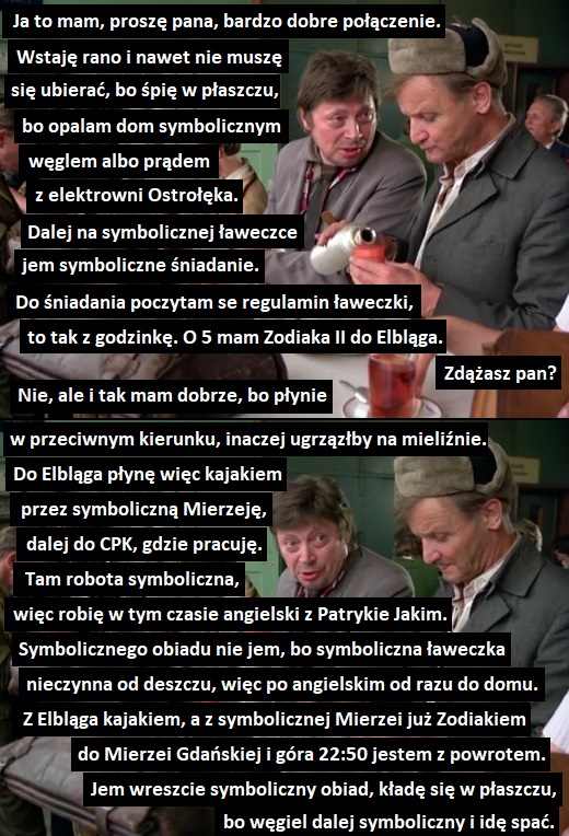 gimnastyczna's tweet photo. Co mi zrobisz jak mnie złapiesz, reż. Stanisław Bareja. https://t.co/E0j0kfgQIB
