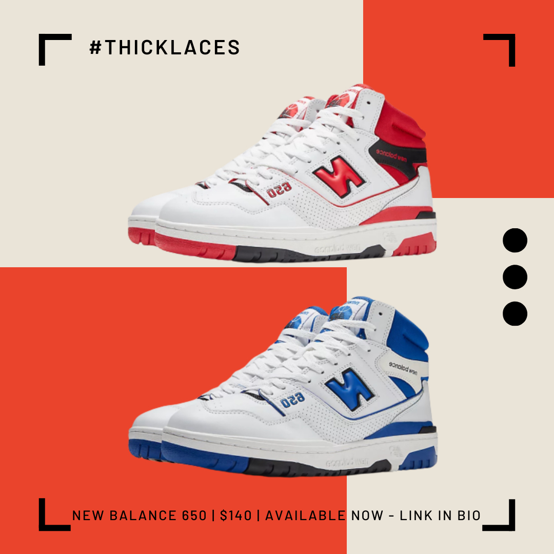 What color way would you like for fall?
.
.
.
.
.
.

#newbalance650 #newbalanceoriginal #newbalanceshoes #thicklaces #sneakerholic #kickstag #kicksaddict