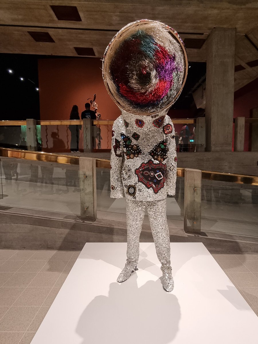 _Nduta__'s tweet photo. 'In the Black Fantastic' exhibition was a brilliant immersion into Blackness and mythical universes.
Also featured a Kenyan artist- Wangechi Mutu.
10/10 experience. https://t.co/cnX5qqRn3I