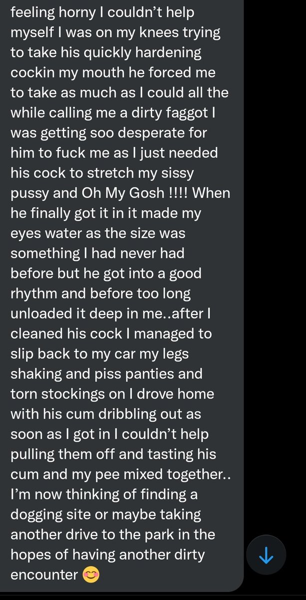 Confession by anonymous on getting some bbc ❤&🔄 appreciated #sissy #Confesion #sissyconfesion