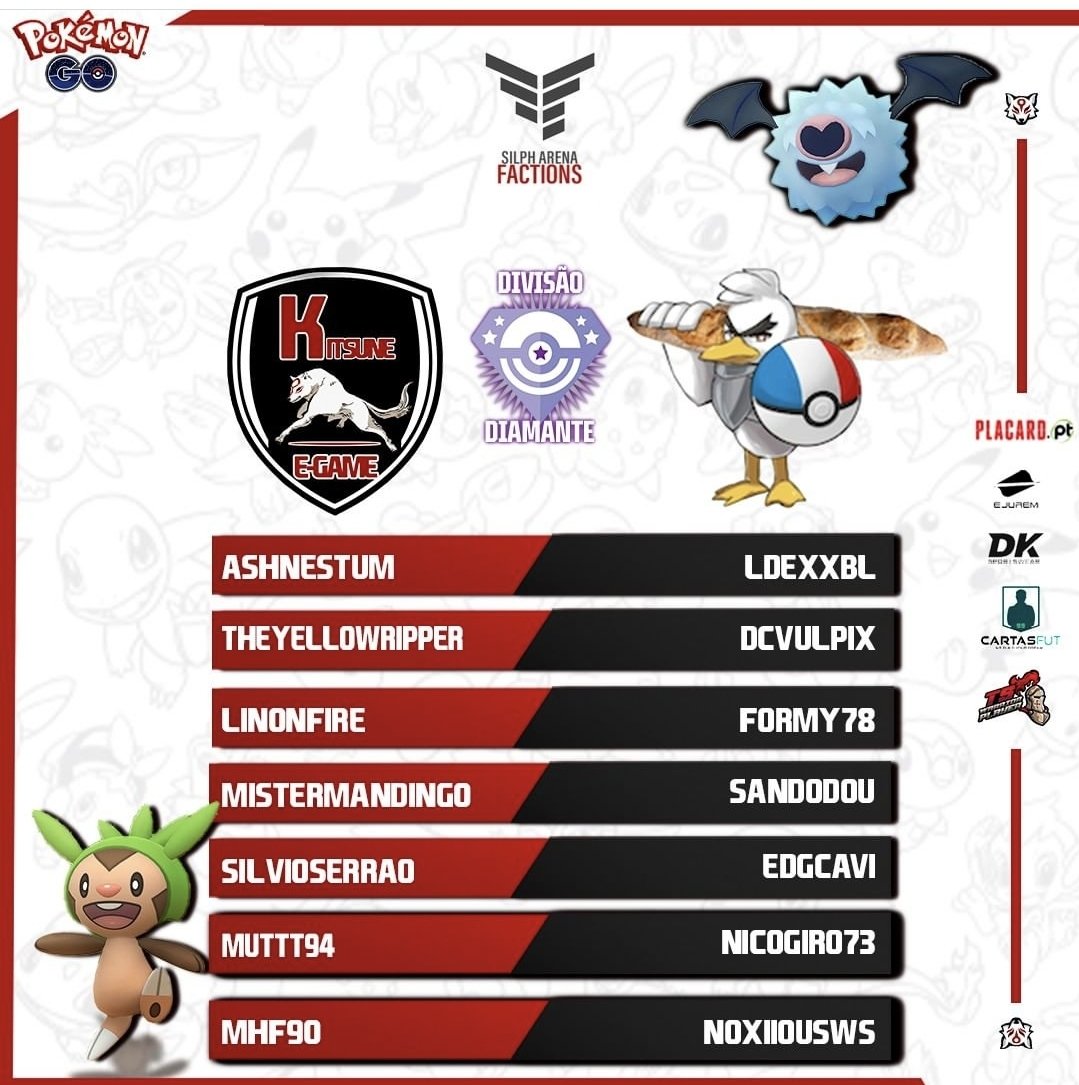 🇵🇹 Nos próximos dias, temos luta na @silpharenaesp. Os nossos jogadores irão defrontar os <a href="/FrenChevaliers/">LesFrenChevaliers</a>, acima de tudo se divirtam.

🇬🇧In the next few days, we have games at @silpharenaes. Our players will face the <a href="/FrenChevaliers/">LesFrenChevaliers</a>, above all have fun. 

let's go Kitsune 🔴⚪🦊