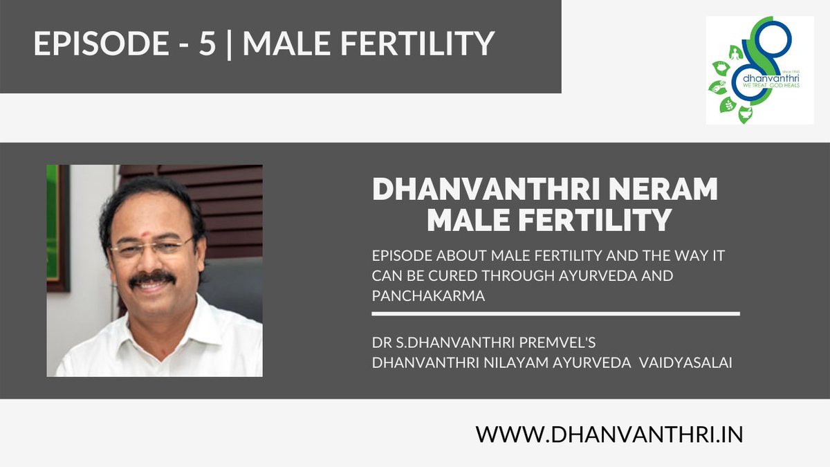 drpremveloffic1's tweet photo. Dhanvanthri Neram - Episode 5 - Male Infertility | ஆண்மை குறைவு 

https://t.co/EaRJridIdO

#madurai #hospital #dhanvanthri #tamilnadu #medicine #doctor      #ayurveda  #malefertility #malefertilityproblem #fertilityproblem #fertility #fertilitycare #fertilitytreatment https://t.co/gIAmDX73W0