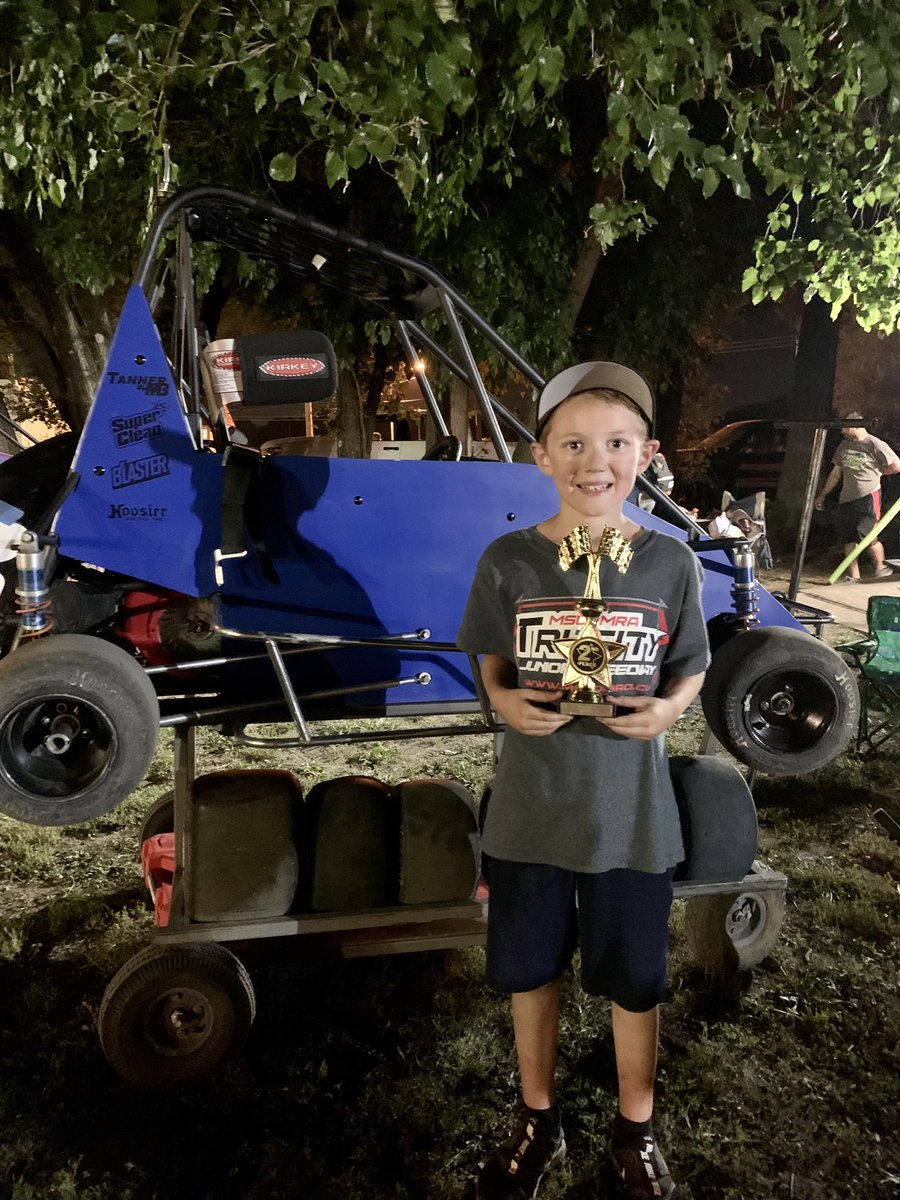 TeamSchauf's tweet photo. It was an awesome night at the race track yesterday. Lelynd moved up to the Jr. Honda class and finished 2nd in both the heat and feature! Thanks for all the support! @pappyspitstop @mittler_bros @SuperCleanTeam @BlasterProducts https://t.co/2AB0ZX80gD