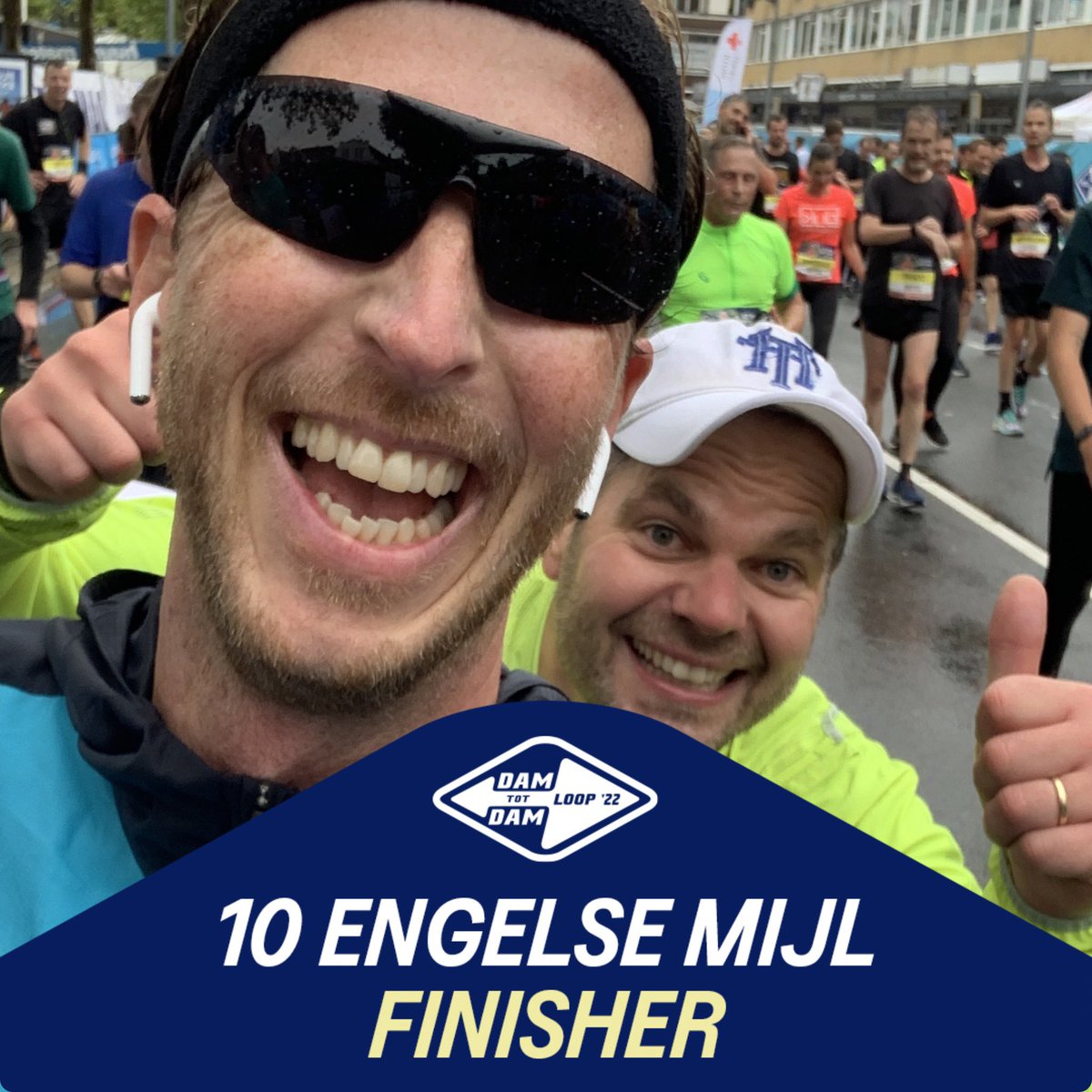 rrfeenstra1's tweet photo. Gefinisht in een toptijd! 🏁
#damtotdamloop #hardlopen #Amsterdam #Zaandam #damloop22 #dtd22 #hardloopfeest https://t.co/QzZa4BDUJu