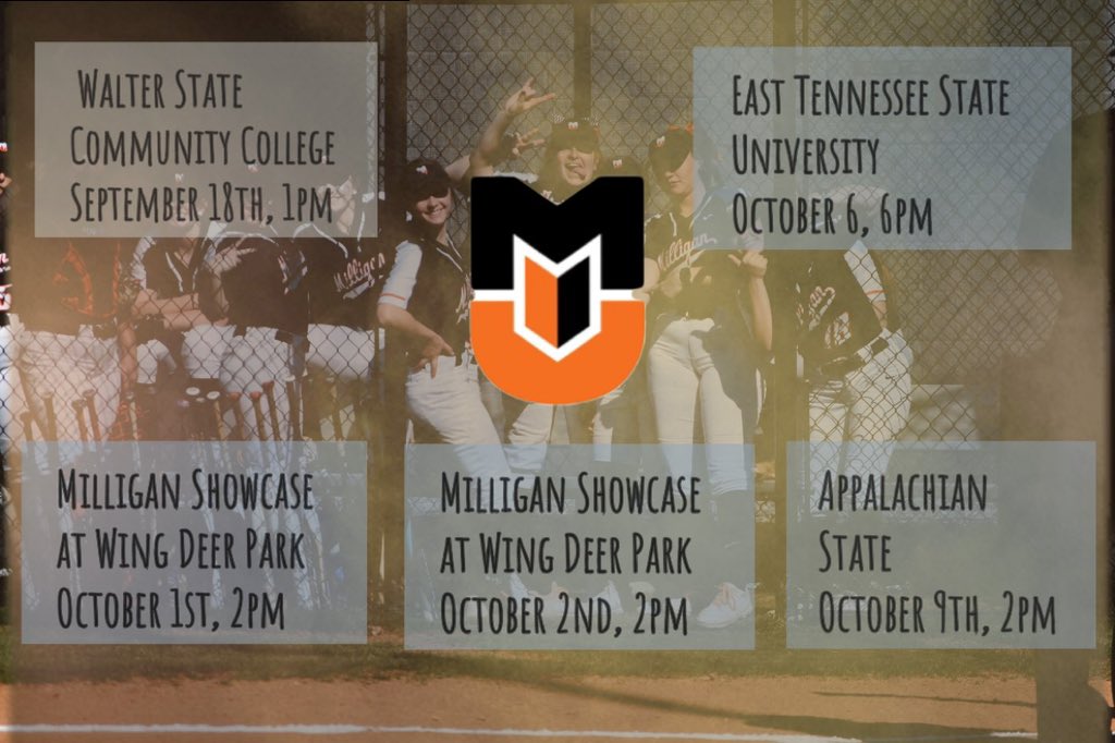 Milligan University Softball tweet media