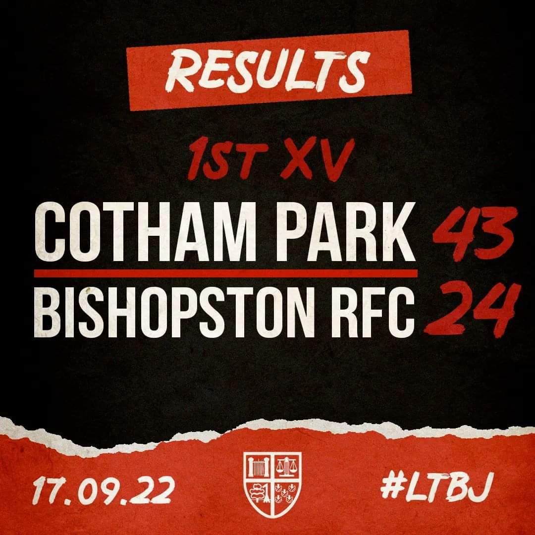 CothamPark's tweet photo. Alexa, play Natasha Beddingfield...πΎ
Back to back wins for the 1st XV as they overcame @bishopstonrfc at home - as well as picking up another tasty bonus point ππΌ
#UpThePark #LTBJ #Bristol #BristolRugby #GrassrootsRugby #GRFU #Rugby #rugbyunion https://t.co/nCfgv94t6j