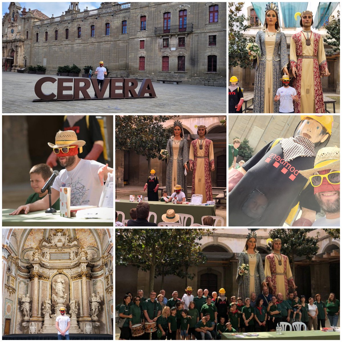 postudelleida's tweet photo. Avui #PostuPresentació dels #PostuLlibres a #Cervera! Col·laboració amb Cáritas / Banc dels aliments d'allà, visita VIP per la Universitat i apadrinament d'un gegantó de la colla gegantera... 😍 Matí genial i missió aconseguida!!! #Ponentinament https://t.co/SuKUfrE1jK