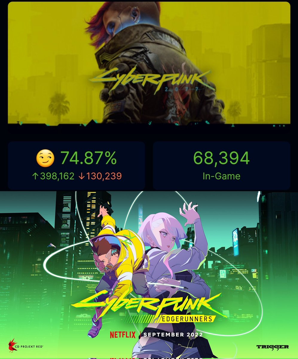 Unusualsombrero's tweet photo. With the huge influx of new and returning players to Cyberpunk2077 thanks to Edgerunners, we all know that Mr. Smasher is gonna have a bad time. 

#CyberpunkEdgerunners #Edgerunners #cyberpunk2077 #cyberpunk2077art #adamsmasher https://t.co/AtSyaRlGum