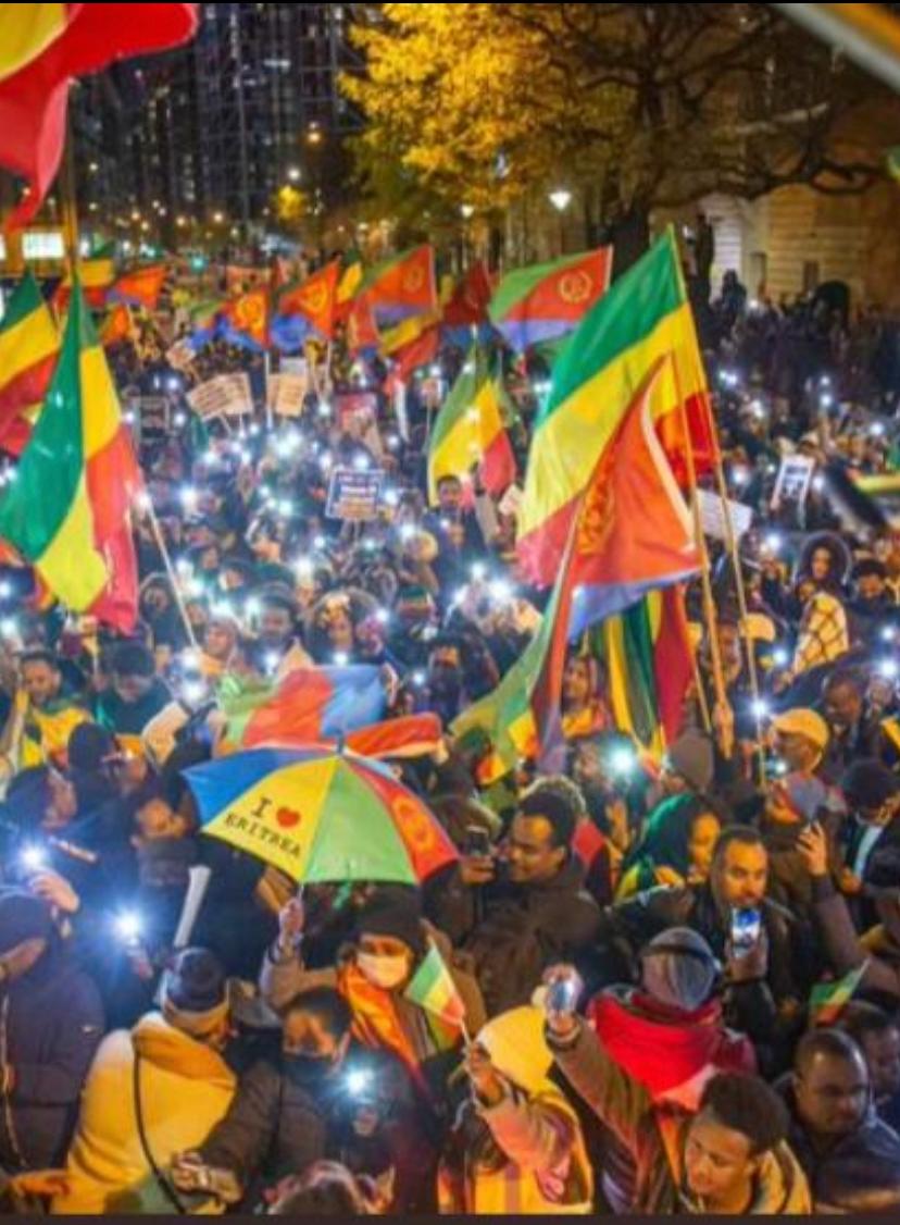 Abyotmulatu1's tweet photo. The #HoAunderAttack ! We are tired of the intervention of #US & #EU to creat weak govt to make exploitation possible and easy. #SayNoMore for the evil intention of the west. #DisarmTPLF #DisarmAl_Shabaab https://t.co/IGgcHjgerx