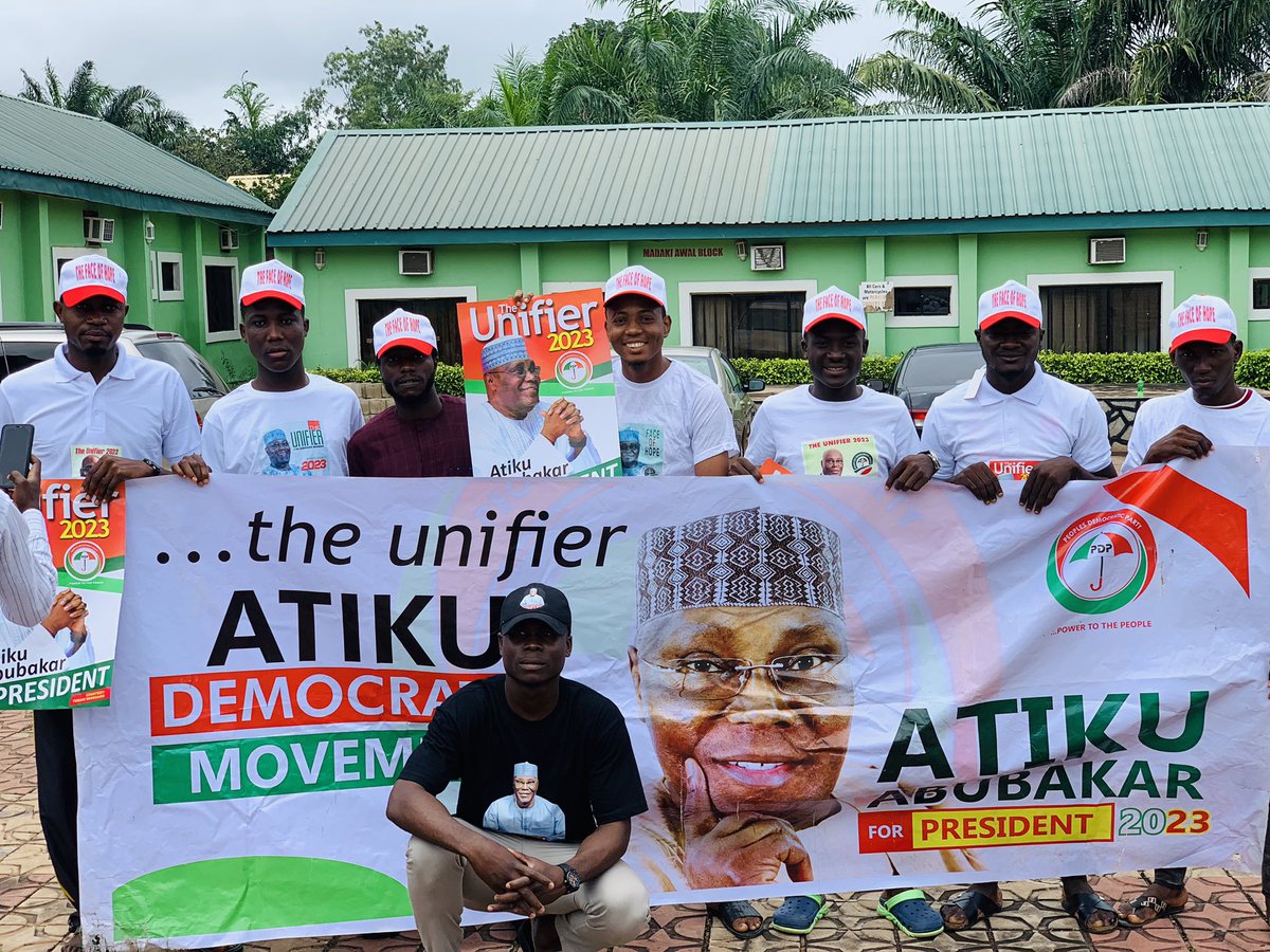 Donsaiidu's tweet photo. The #RescueMission to Rescue NIGERIA, @atiku is the right man for the job Overly Okay and Well Dedicated Towards Moving The Country Forward
Let's all come out and Vote  @atiku  for better future
#iamatikulated for president https://t.co/XGVO4nNvhh