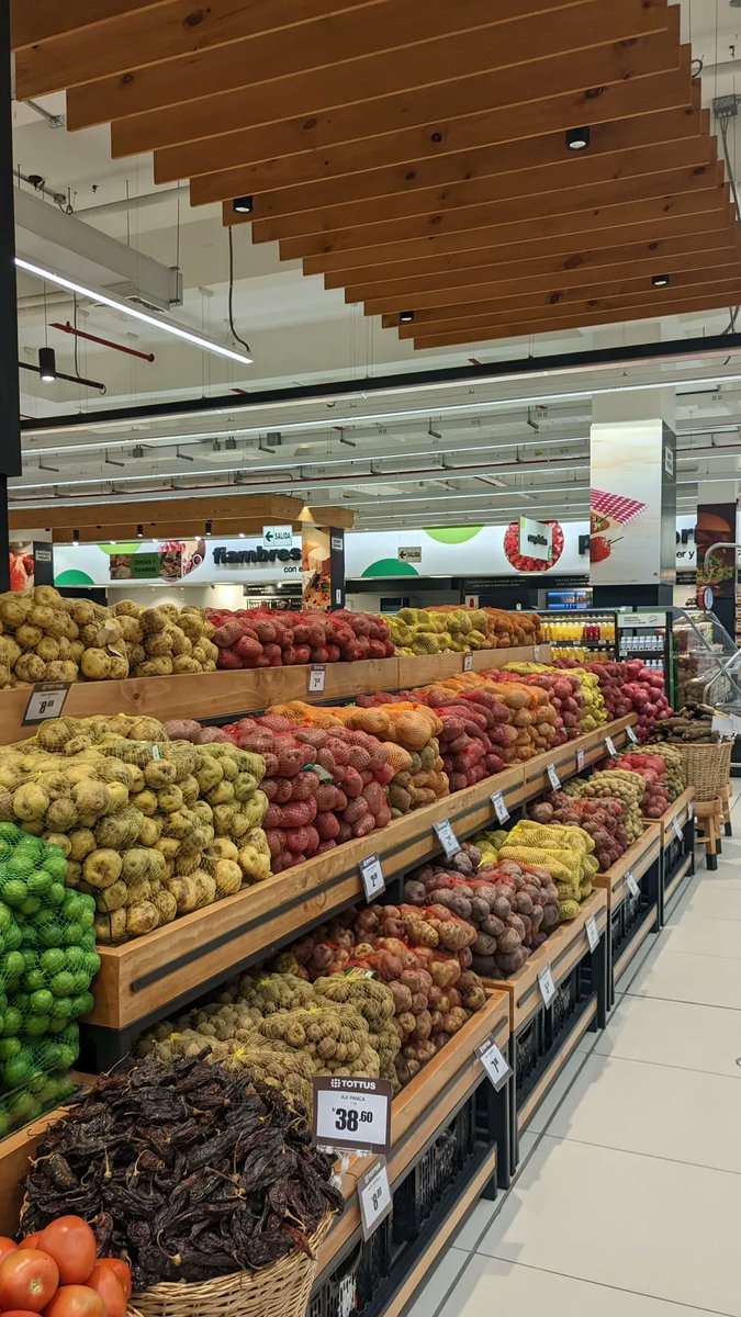 Potato diversity in mercados Lima, Peru.