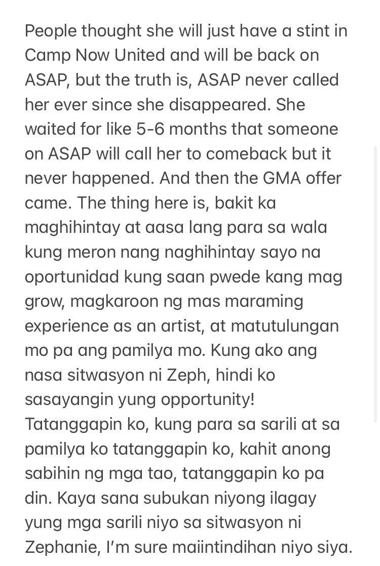 Christian021607's tweet photo. Please take time to read…

RESPECT IDOL ZEPHANIE https://t.co/RqWLpjaPfK