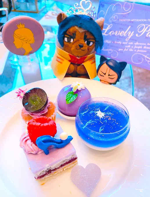 パープルなヌンティーに行って参りましたをつけたプリンセスフォゼ鯉ちゃんです。 