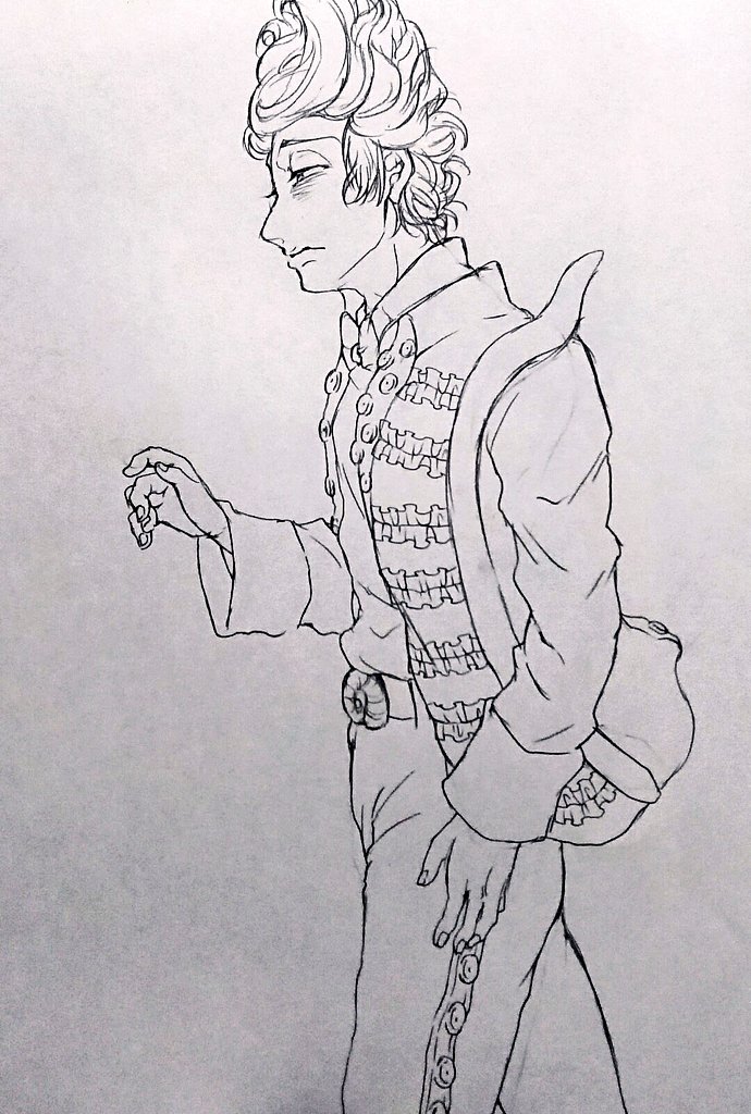 Googleフォト漁ったら何を描きたかったのか思い出せないジョーが出てきた()しかも描き途中奴) 