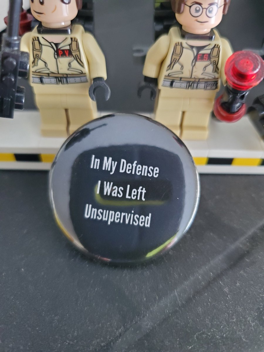 ThatShirtStore's tweet photo. Excited to share one of our best sellers from our #etsy shop: In My Defense I Was Left Unsupervised 1.5" Pinback Button Keychain Novelty Button Funny Cool Black & White https://t.co/WaBnjyOqdx #freeshipping #handmade #noveltybutton #coolbutton #bigkid #immature https://t.co/3P2jyTzUxH