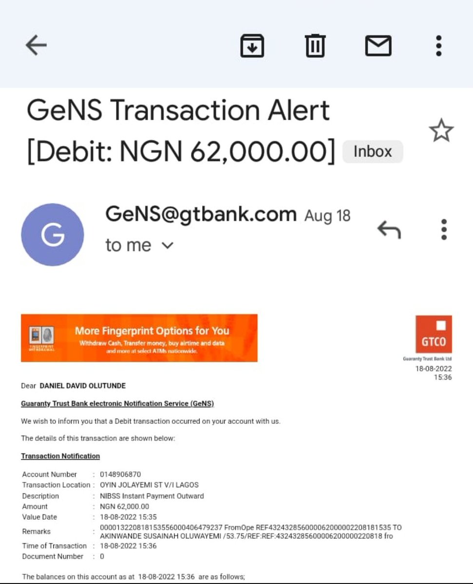 daniel_olutunde's tweet photo. @gtbank_help @gtbank 
Dear GTB,
I want my money. Why would you transfer money to a beneficiary account/name that never existed in a different bank. Isn't that a fraudulent activity? I want my money https://t.co/eu5NRzHFiZ