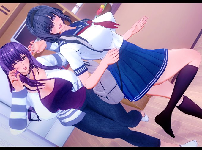 早く学校に行くのだー!w
わかってるよー!w 