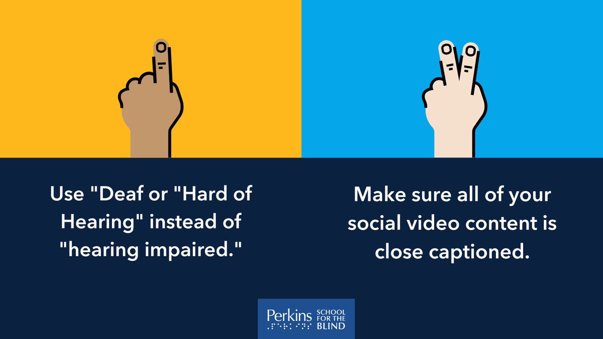 Perkins School for the Blind tweet media