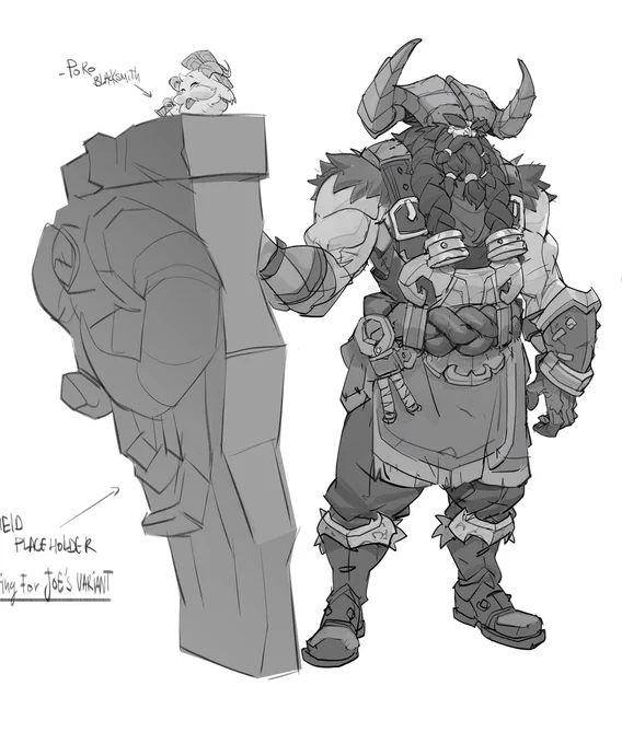 Braum's skin explorations for #ruinedking  #LeagueOfLegends #ornn #shadowisles 