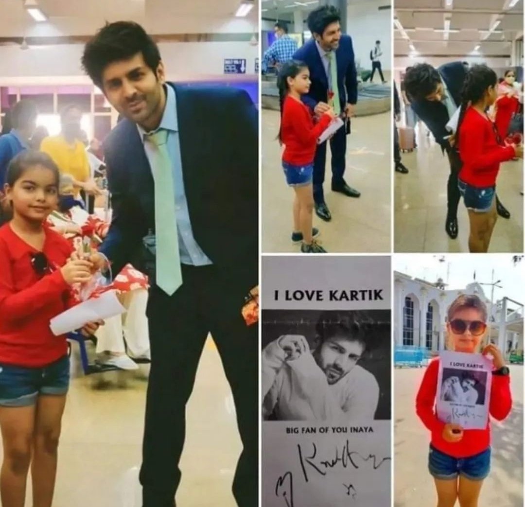 StanningKartik's tweet photo. Kartik's fan following among the kids >>>> 🥺❤
#KartikAaryan #Fanception https://t.co/fxouOcROZa