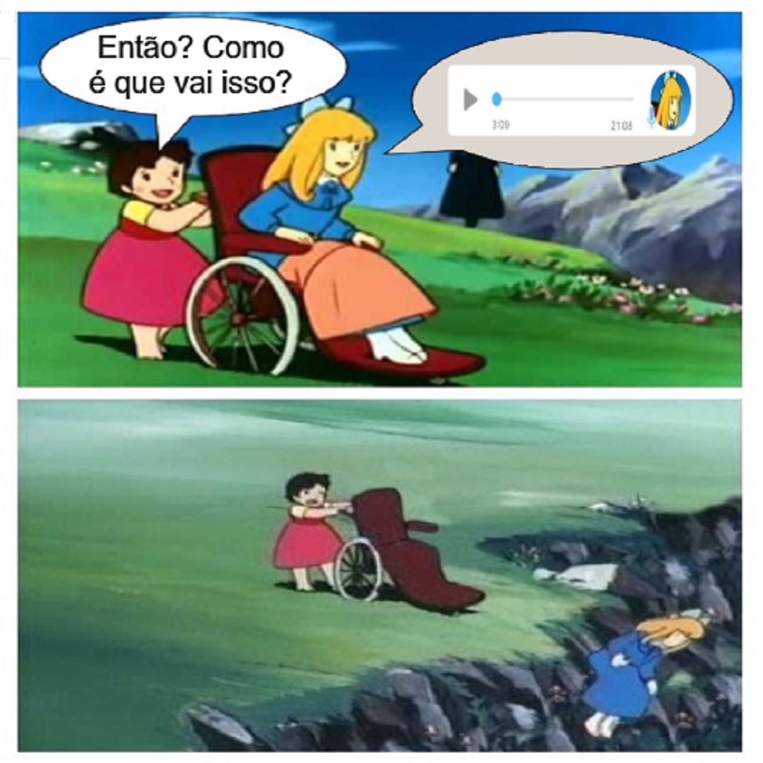 brunoaleixo's tweet photo. Dados da ONU: Áudios de WhatsApp são um dos grandes 𝗜𝗡𝗙𝗘𝗥𝗡𝗢𝗦 da actualidade! https://t.co/ILv4HWg7sI