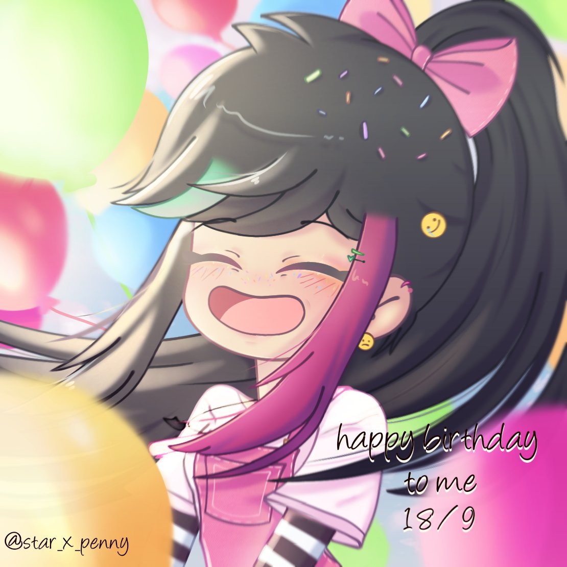 StarXPenny1's tweet photo. Hbd to me XD💕 
-an old drawing from 2021 https://t.co/YdeP57wTYf