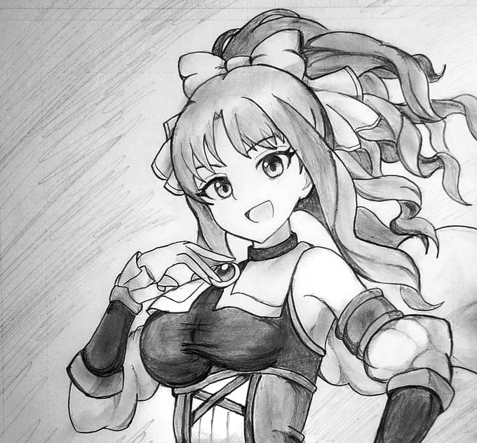 アキノさん描いちゃったら……
もう……ね…? 