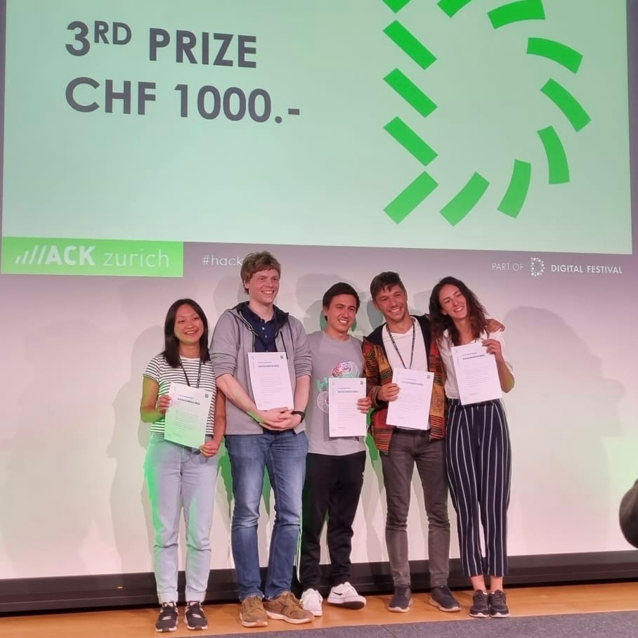 Siemens Schweiz (@siemens_schweiz) on Twitter photo This team is on fire! 🔥 #cleARails just won our challenge #GiveTrainsSomeSpace, the audience award AND came third <a href="/hackzurich/">HackZurich</a> 🚀 Congratulations! 🎉 #winners #teamwork #hackzurich #programmers #hackers This team is on fire! 🔥 #cleARails just won our challenge #GiveTrainsSomeSpace, the audience award AND came third <a href="/hackzurich/">HackZurich</a> 🚀 Congratulations! 🎉 #winners #teamwork #hackzurich #programmers #hackers